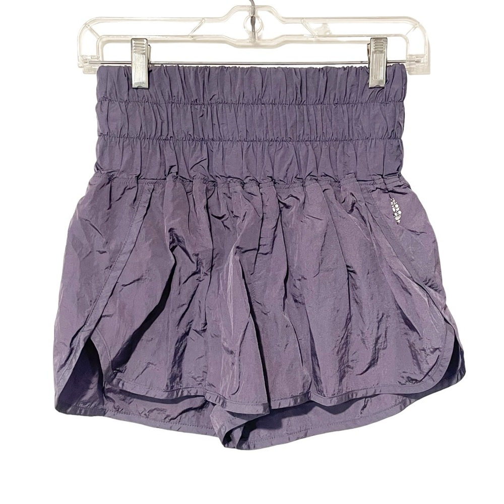 Free People‎ Movement Size Medium The Way Home Purple Athletic Short